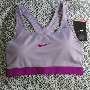 Nike Pro Classic Sports Bra - Purple - Sz S - NWT