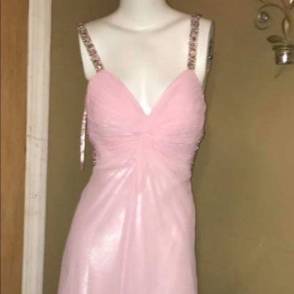 Light pink prom dress - Picture 2 of 3