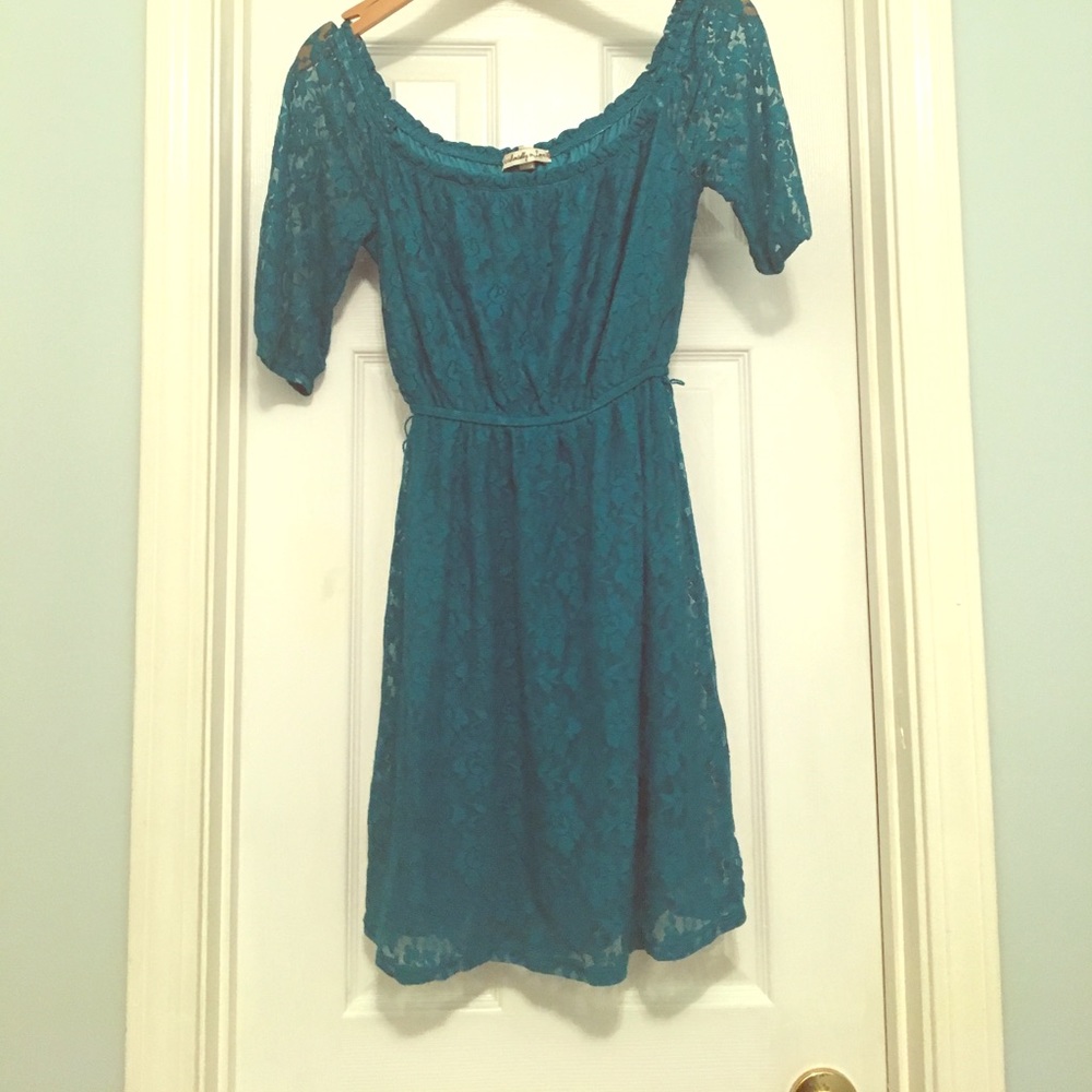 Deep Aqua dress