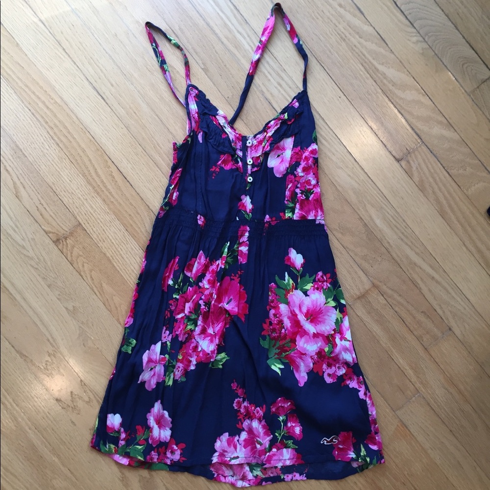 Flower print dress