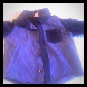 GAP 18-24month demin toddler button up