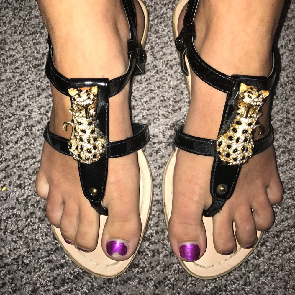 Miss Trish Tiger Sandals