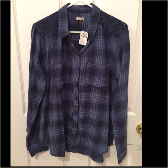 Hollister Tops - NEW! Hollister Plaid Shirt