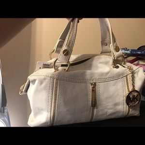 Michael Kors white satchel new with tags!