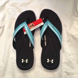 Under Armour flip flops