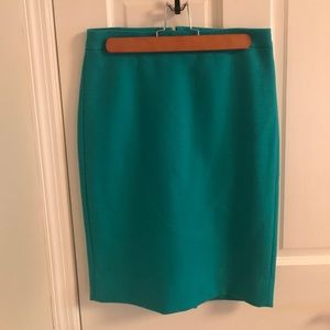 J. Crew 100% wool pencil skirt NWT Size 0