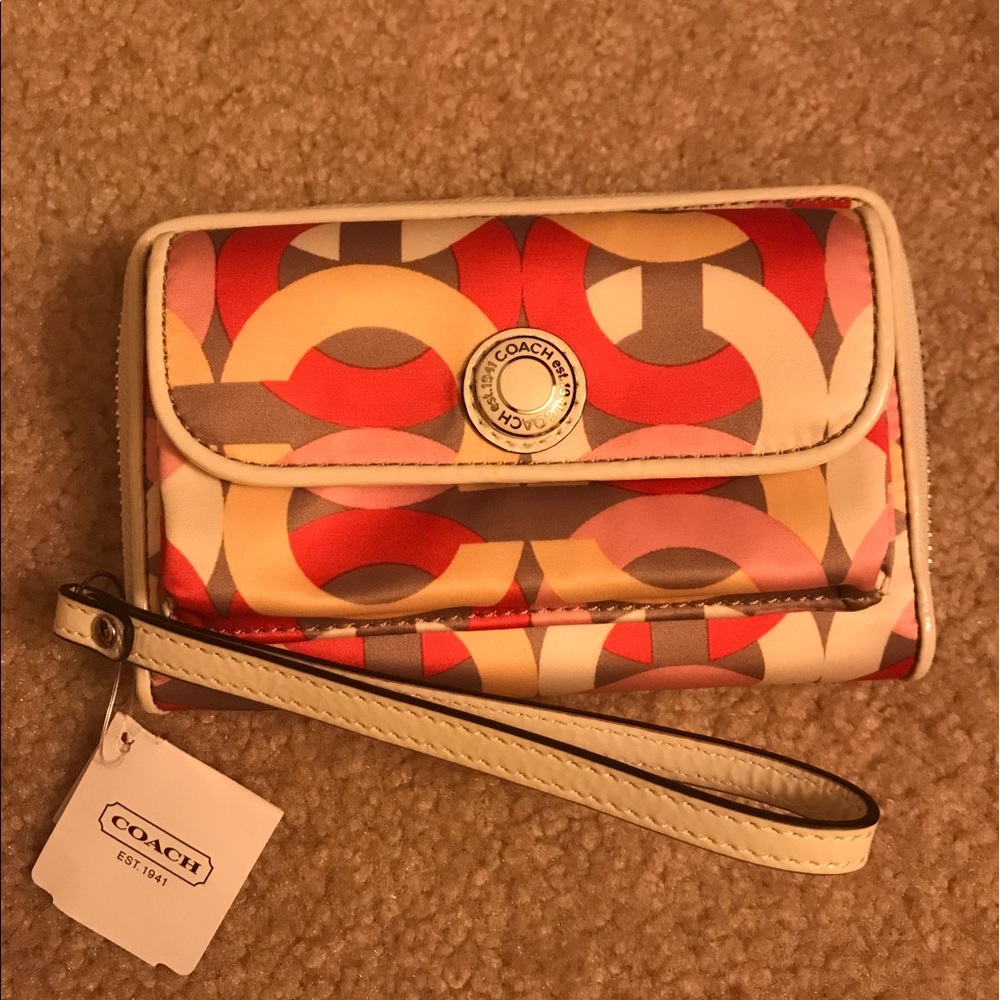Coach wallet wristlet