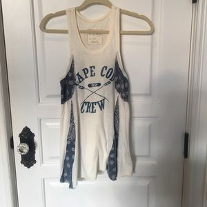 Free People Graphic Tank Top