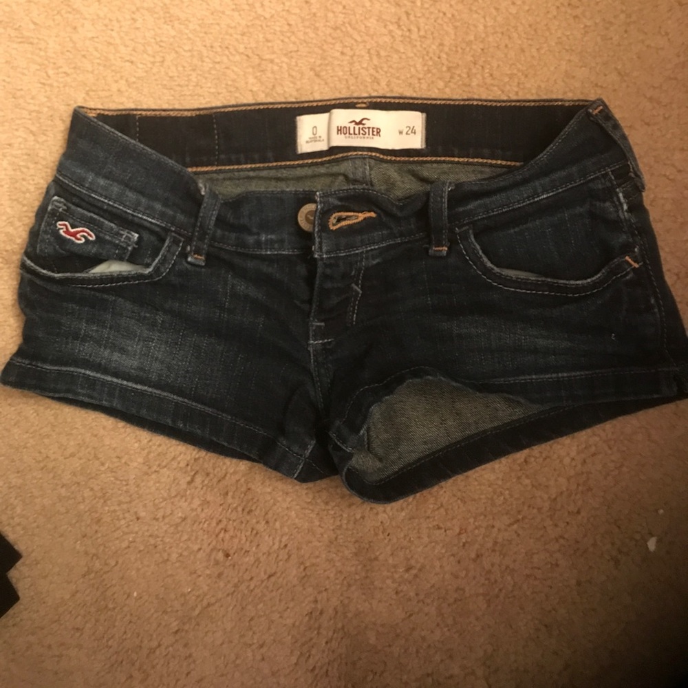 Hollister jean shorts