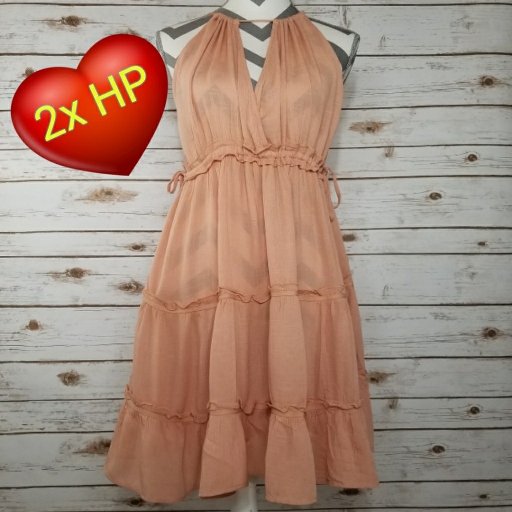 2x HP Double Ruffle Sun Dress