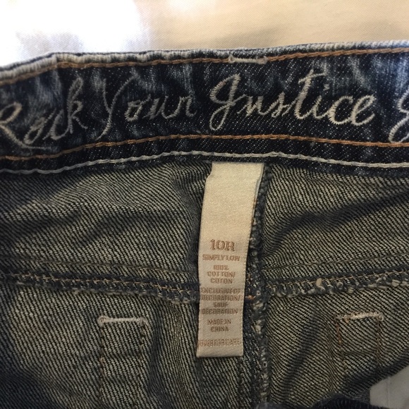 Justice short denim size 10 - Picture 3 of 3