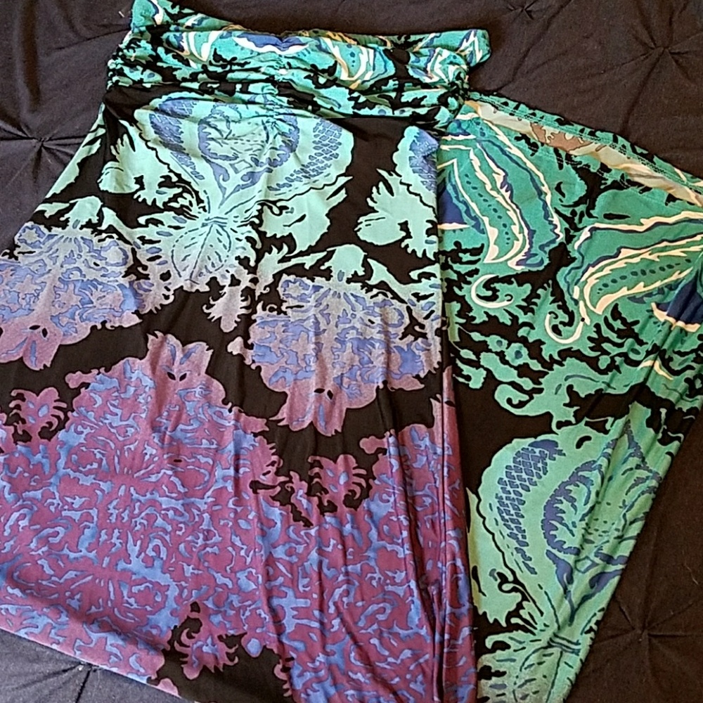 Strapless maxi dress