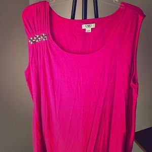 💐Plus Size Pink Tank💐