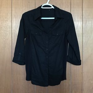 Black long sleeve shirt