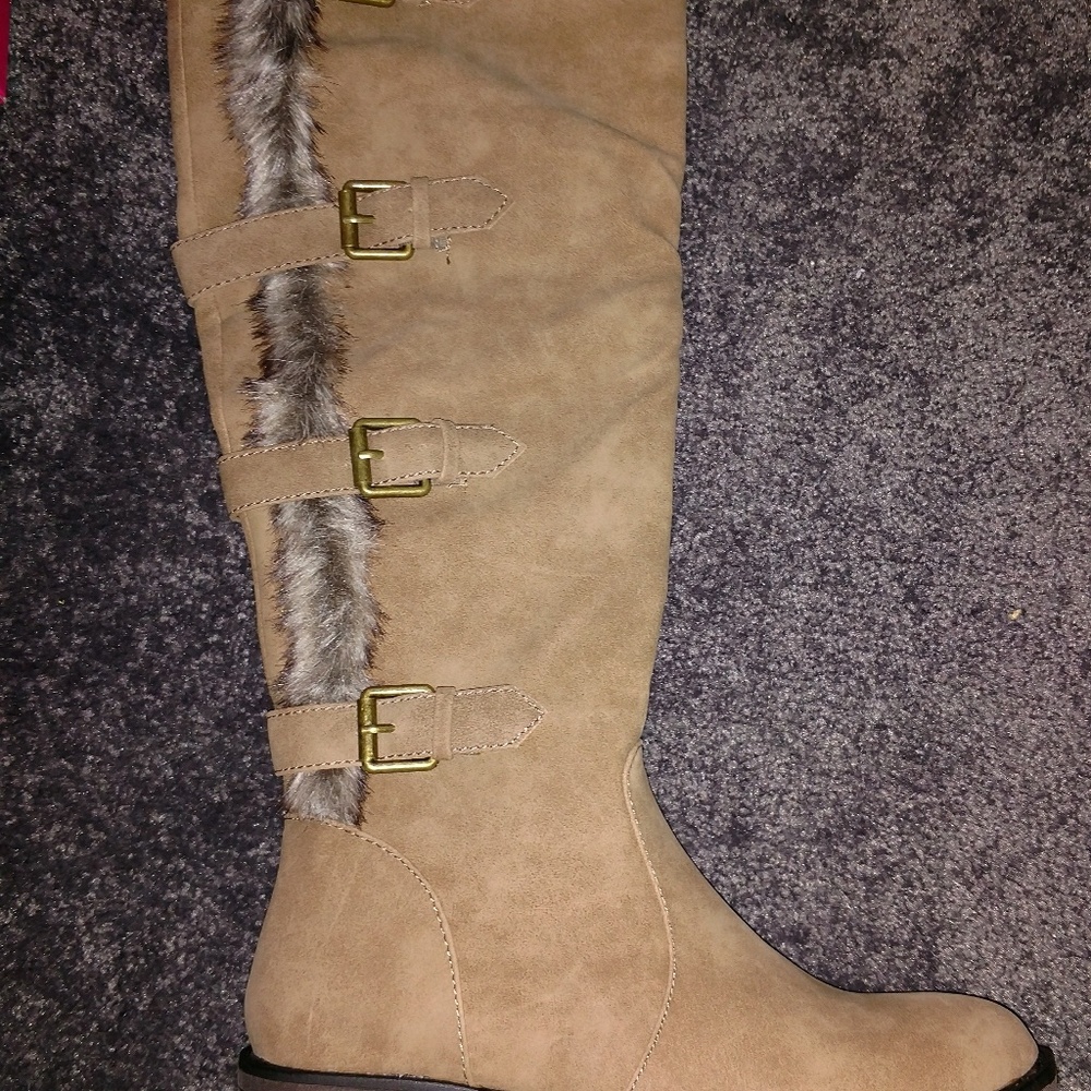 Brand new never worn knee high boots