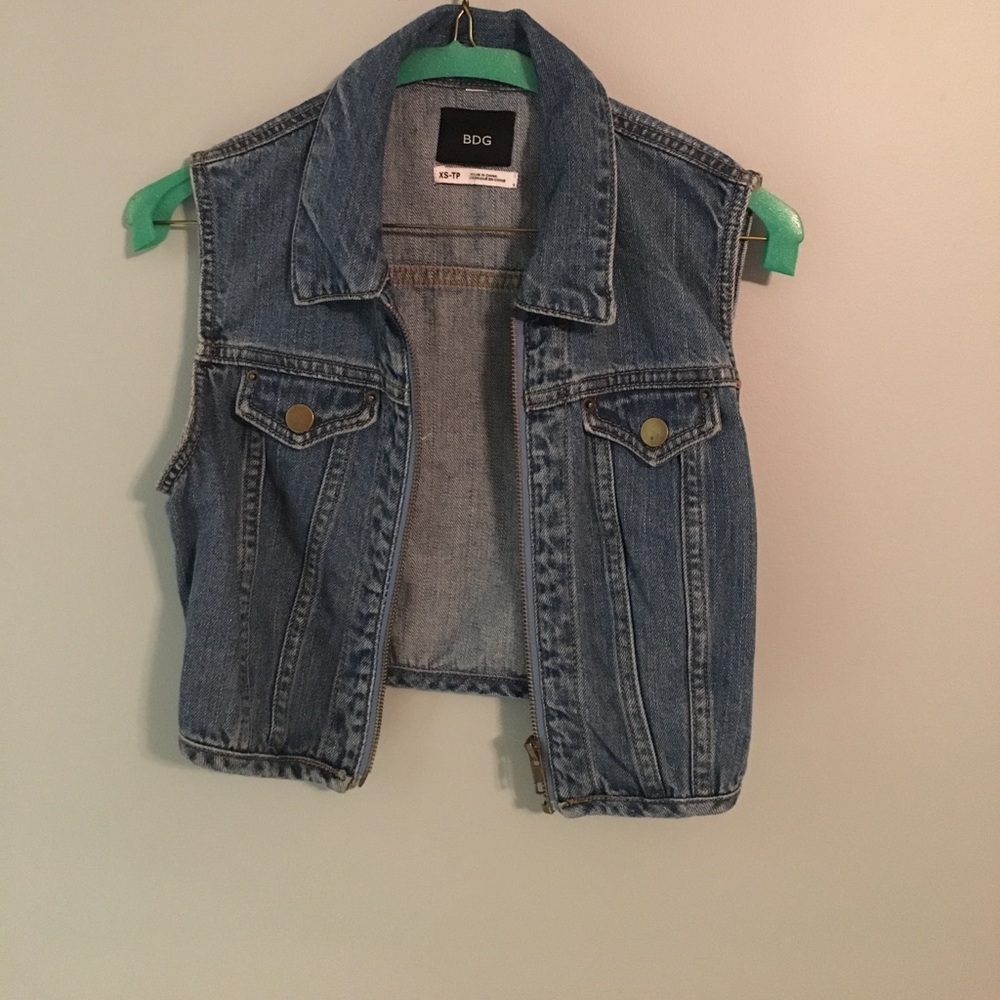 Cutoff Jean Jacket