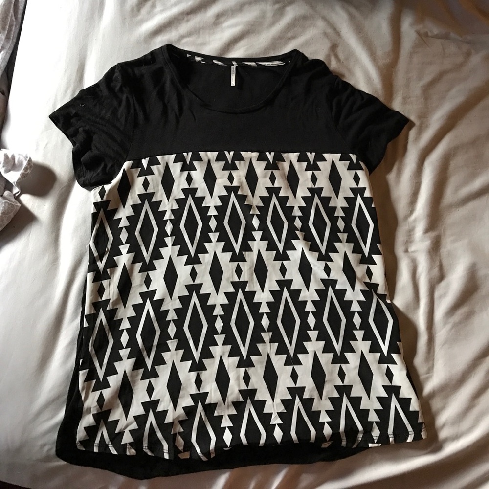Aztec Print Top