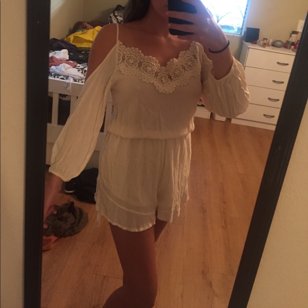 White romper