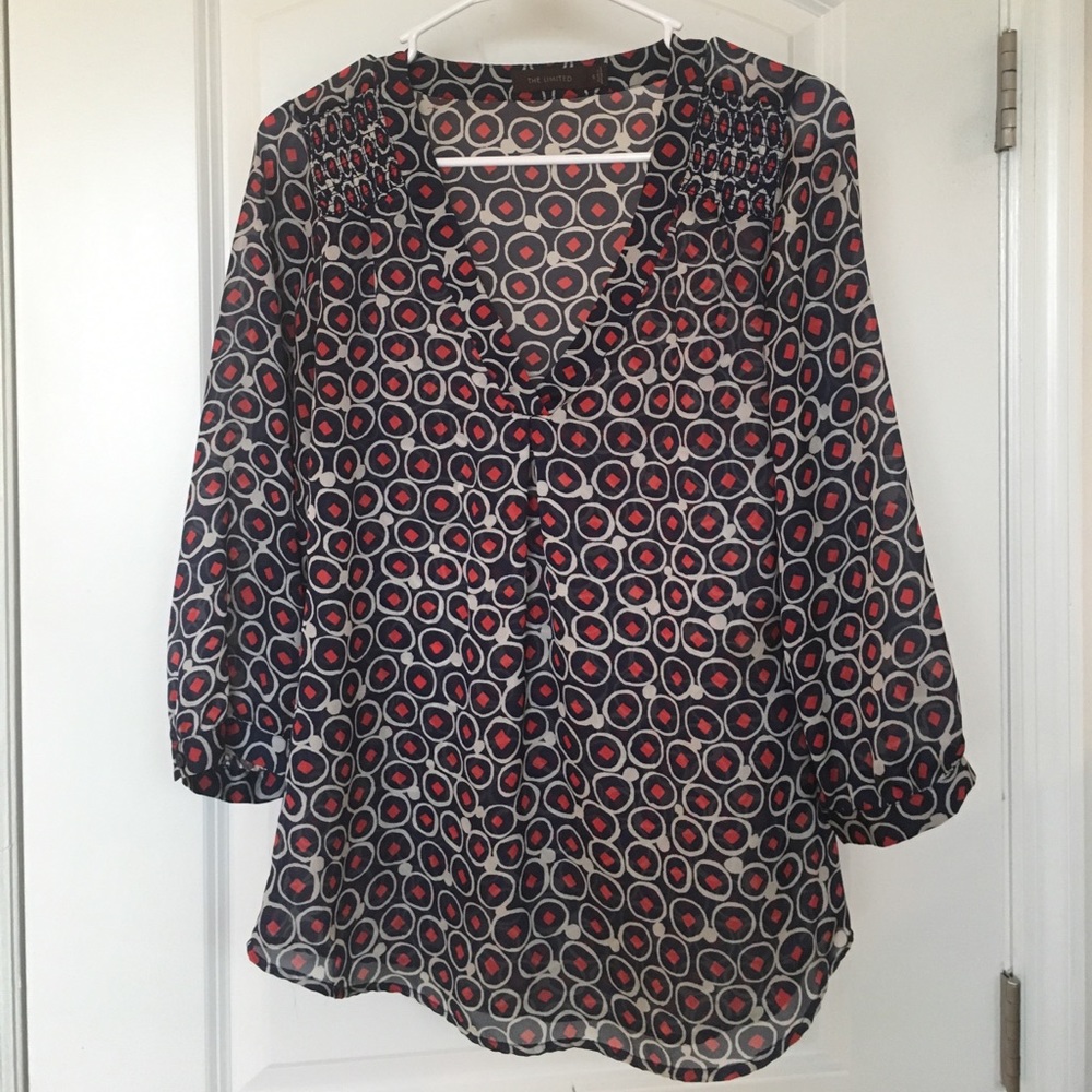 The Limited sheer top