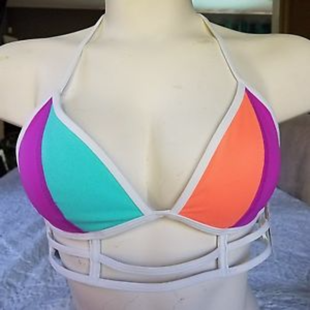 M A-C VICTORIAS SECRET PINK NEW Swim top
