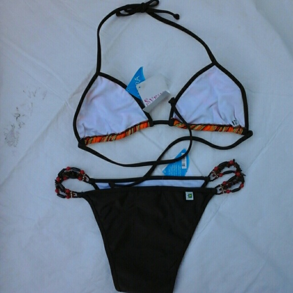 Brazilian  set of bikini set  **NEW** - Picture 2 of 2