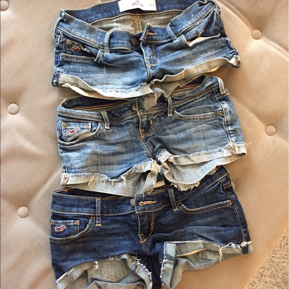Bundle of 3 hollister shorts