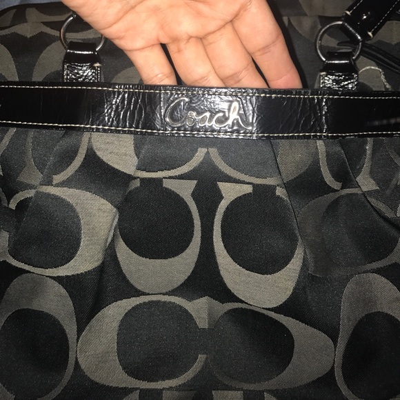 Coach baby bag