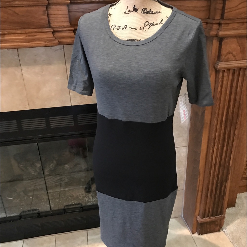 Small Colorblock Lularoe Julia Dress