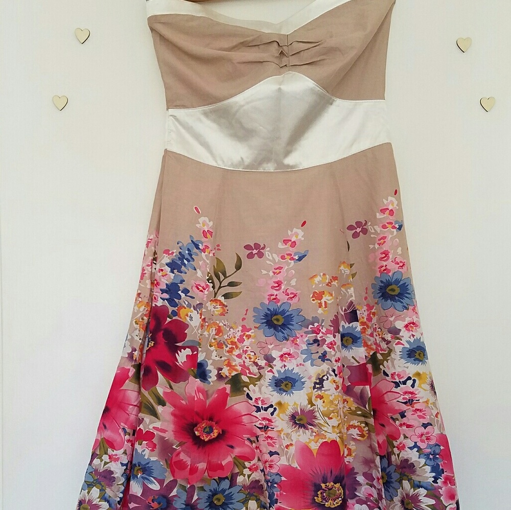 Beautiful flower dress
