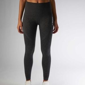 Gymshark Seamless Leggings. Black. Small.