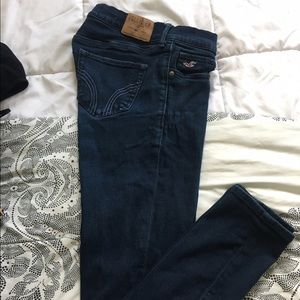 Dark blue hollister jeans