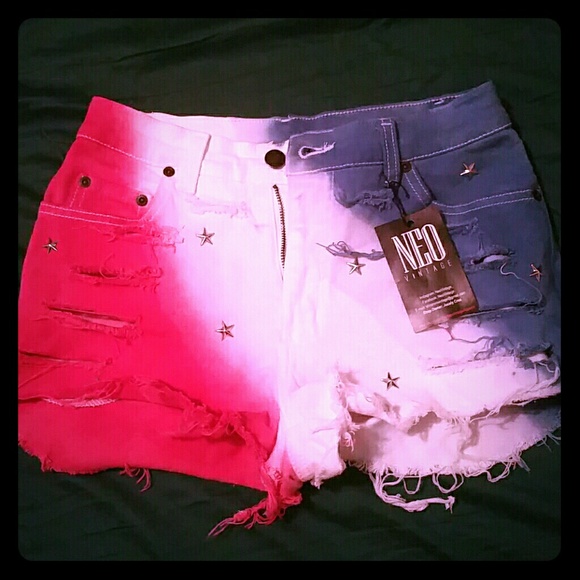 Pants - Red, White and Blue shorts!