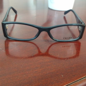 New Prada Eyeglass Frame - PRADA logo both sides