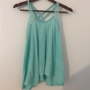 Cross Back Tank Top