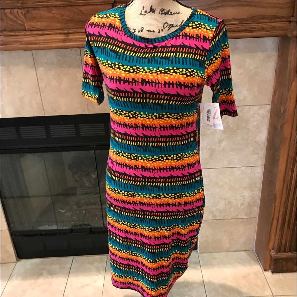 Small Multi-Colored Lularoe Julia