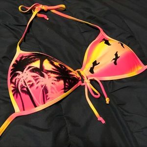 Sunset bikini top