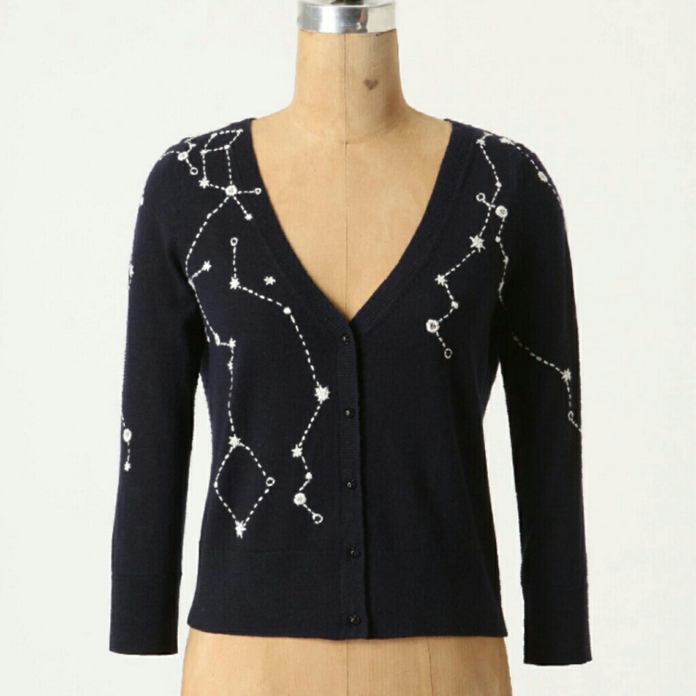 Anthropologie Moth - Constellations cardigan