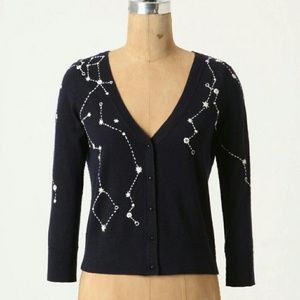 Anthropologie Moth - Constellations cardigan