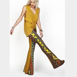 Novella Royale Mustard Ethnic Floral Janis Bells