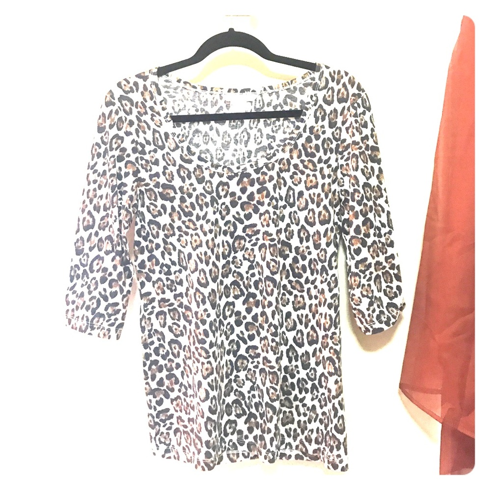 Victoria's Secret Leopard Print Shirt