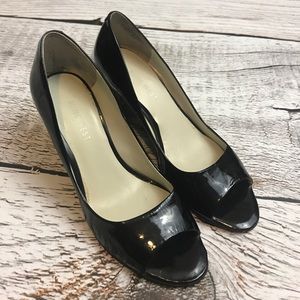 Nine West Peep-toe wedge size 5.5