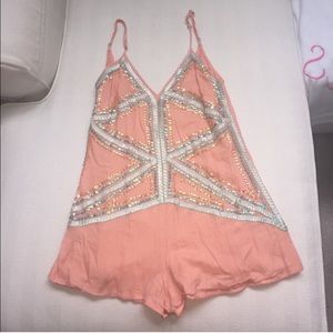 Nasty Gal Romper Sequin