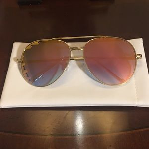 Oversized Mirror Sunglasses