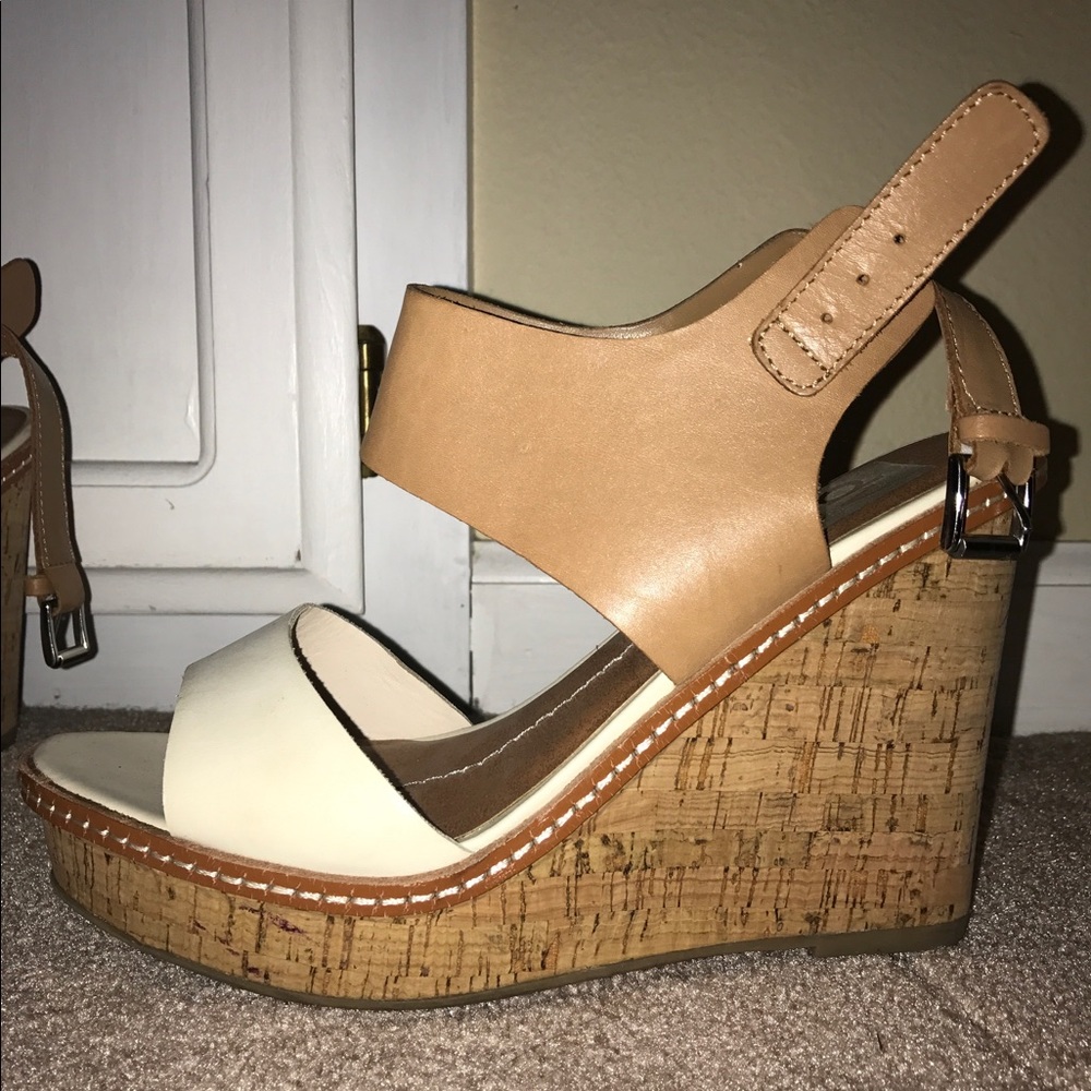 Dolce Vita cork wedges