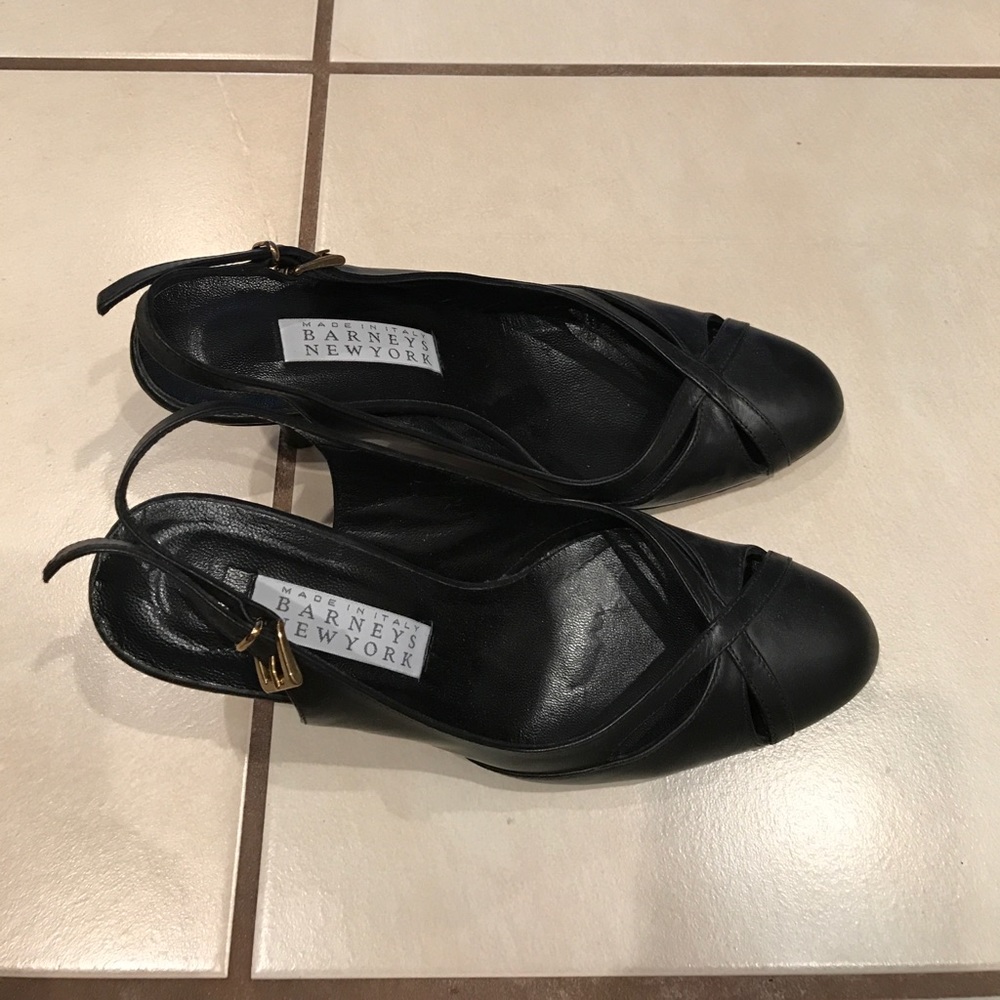 Barney's New York slingback shoes