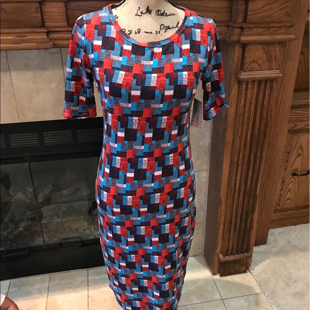 Small Multi-Colored Lularoe Julia