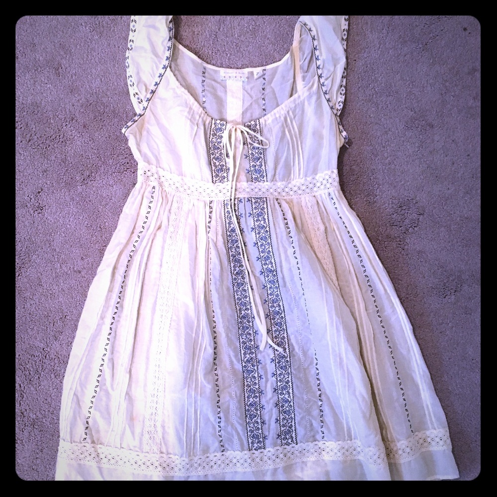 KIMCHI and BLUE bohemian baby doll dress