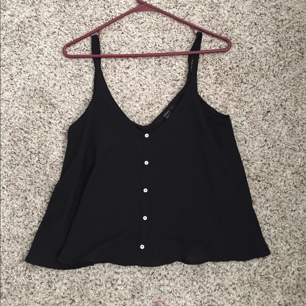 black tank top