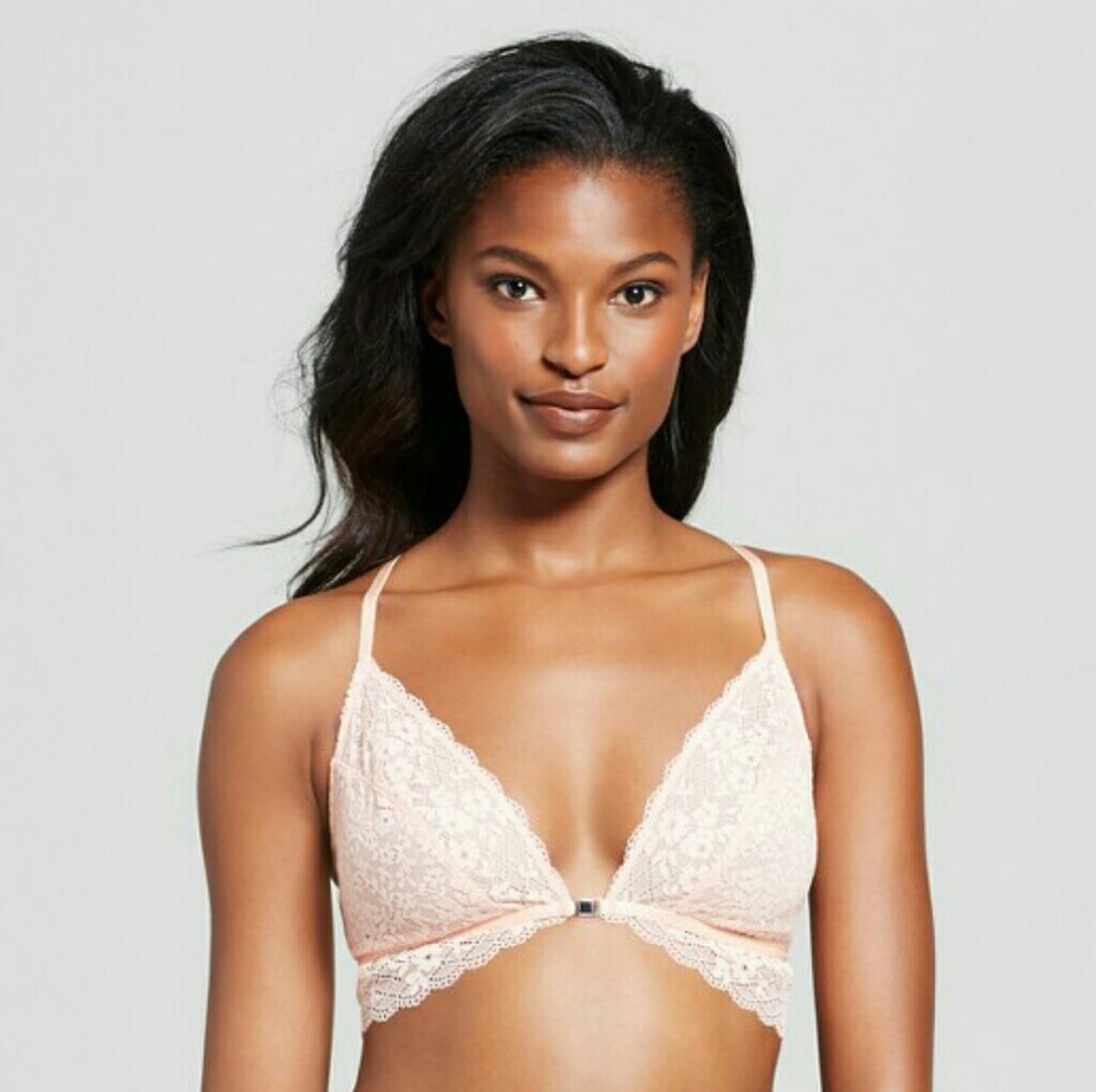 Gilligan Omalley Sexy Lace Racer Back Bralette