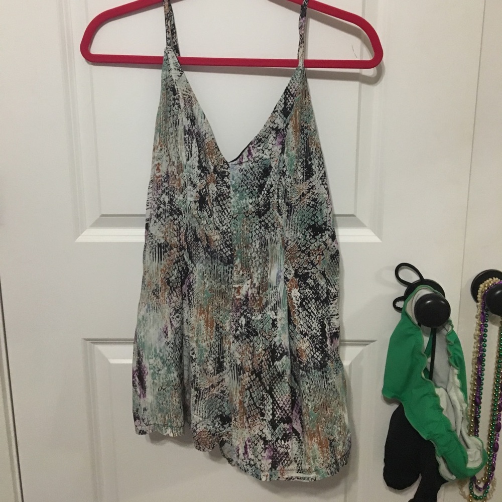 Tobi Atmosphere Snakeskin Romper
